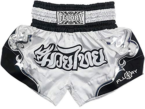 FLUORY Pantaloncini Muay Thai, MMA Abbigliamento Training Cage Fighting Grappling Arti Marziali Kickboxing