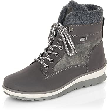 Remonte R8477 Mujer Botas para nieve, Granito/Humo/Granito/Fumo/45, 41 EU