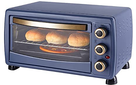 MXXHFC 20L Electric Oven, Vertical Convection Oven, Household Mini Baking Oven, Automatic Electric Oven, Non-Stick Inner Cavity, Easier to Clean, Frying, Baking, Toast