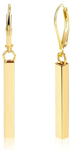 Alexcraft Boucles d'oreilles Pendentifs, Boucle d'Oreille Longues Pendante Argent 925, Hypoallergéniques, Elégant, pour Mariage, Banquet, Cadeaux Bijoux