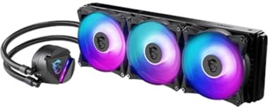 MSI MAG CoreLiquid 360R V2 - AIO ARGB CPU Liquid Cooler - Design con tappo rotante - LGA 1700 Ready - Radiatore da 360 mm - Tripla ventola RGB PWM da 120 mm