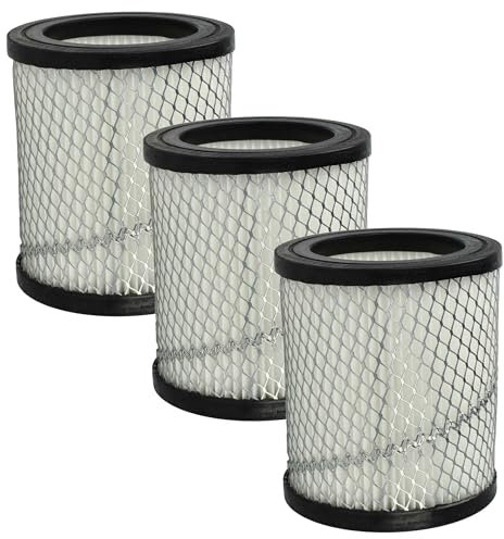 vhbw set da 3x filtro compatibile con PowerPlus POWX300 aspiracenere - Filtro HEPA anallergico