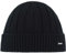 Eisbär Ayo Mütze schwarz – Outdoor-Mütze mit Merino-Mix (mulesingfrei), Breiter Rippenstruktur & Nahtlosem Design – Wärmende, Atmungsaktive Wintermütze für Damen & Herren