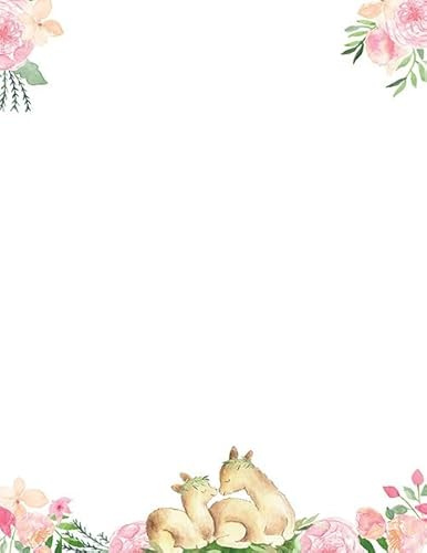 Great Papers! Loving Llamas Letterhead, for Invitations, Announcements and Personal Messages, Printer Friendly 8.5 x 11, 50 Pack (2023069)