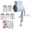 Manual Nuts Grinder Machine, Hand Walnut Peanut Grinder Aluminum Alloy Dry Mill Crusher Wheat Feed Grinding Machine, for Corn Wheat Oats Berries Coffee Beans, Cheese shredding