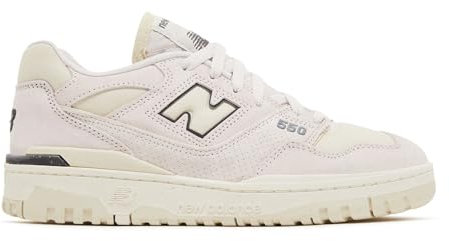 New Balance 550 Damenschuhe, Leinen/Rosa Granit/Meersalz, 41.5 EU
