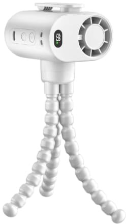 Ventilador Portátil para Cochecito Desmontable Flexible 5 Velocidades
