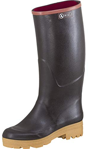 Aigle Femme Chambordpro L2i Chaussant Bottes-de-Chasse Bottes-Chaudes-de-Chasse, Marron Brown Brun 001, 41 EU