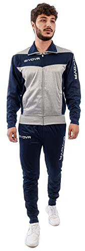 TUTA LUXURY VISA IN TRIACETATO GRIGIO MELANGE CHIARO/BLU