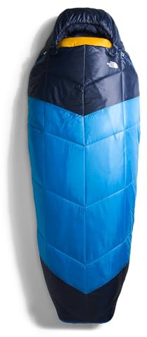 THE NORTH FACE One Bag 5F / -15C 3-in-1 Isolierter Campingschlafsack, Super Sonic Blue/Arrowwood Yellow-NPF, Regular