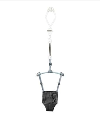 nmoiww Set altalena per bambini con corda regolabile e altalena per bambini per interni con cestino sospeso (nero)