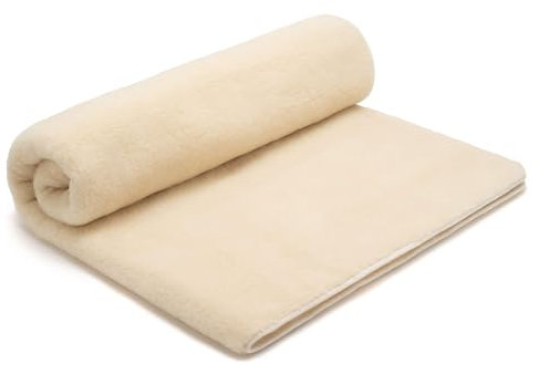 Best Wool Merino Wolldecke Schurwolle 160x200 cm - Kuscheldecke aus 100% Merino Schafwolle - Groß und Flauschige Decke Wolle - Gewicht 1100g/m2 - Atmungsaktives Material