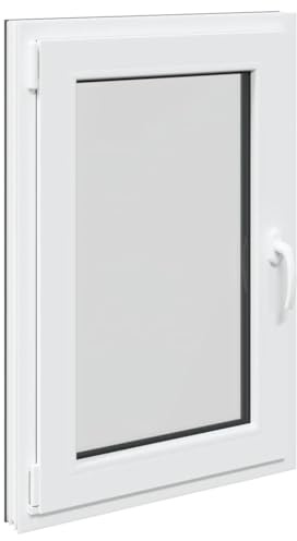 Fenêtre de Cave, Fenêtre de Sous-sol 60x100 cm oscillo-battante DIN gauche anthracite