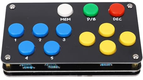 Denash Remote Controlled Keyboard for FT 991 with 5 Memory Channels for Users FT DX1200 and DX3000