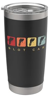 Controlador de carreras de coches de ranura Vaso térmico de acero inoxidable de doble pared