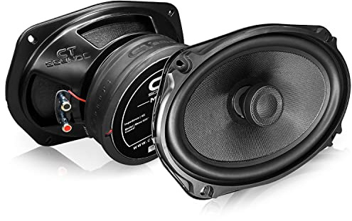CT Sounds Meso 6x9” 400 Watt 2-Way Premium Coaxial Car Speakers, Pair