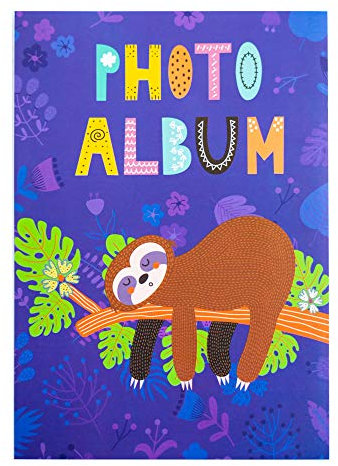 Grupo Erik Photo Album - Sloth | 36 Pockets 10x15 cm - 6x4 | Small Memory Book, Picture Album, Photo Gifts, Gifts Under 5 Pounds, Sloth Gifts