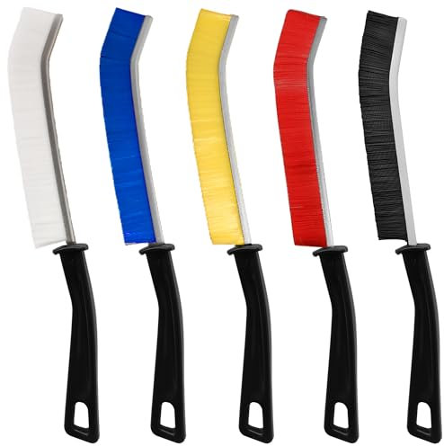 Cepillo de Juntas 5 Unds - Cepillo Cerdas Duras - Limpieza Hogar Multicolor