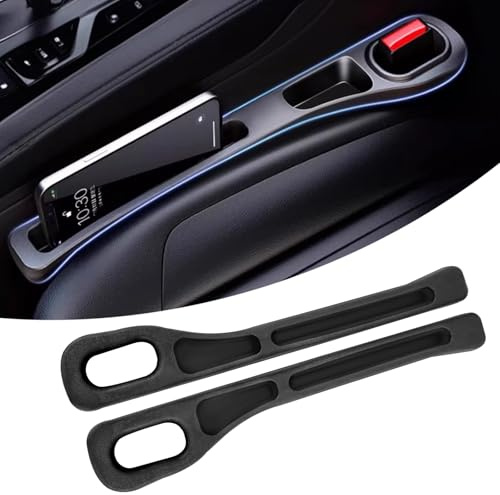VLEDARLING 2pcs Relleno para el Espacio del Asiento del Automóvil, Asiento de Coche Lateral Gap Filler, Caja de Almacenamiento de Asiento de Automóvil, Caja de almacenaje para el asiento del coche
