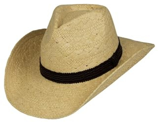 Black Jungle MORON Westernhatt stråhatt sommarhatt strandhatt cowboyhatt solskydd fedora hatt, natur, S-M