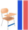 AVRUYPI 2 cordons élastiques pour chaise de classe, Bandes élastiques élastiques pour Enfants, Bandes d'exercice Extensibles en Caoutchouc pour chaises de Salle de Classe