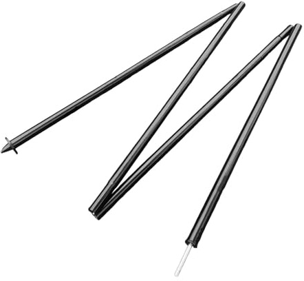 Lljsszr Tent Pole 2M,Multifunction,Easy Installation,Metal,Sturdy,Tent Rod Canopy Support Rod,for Camping Beach Hiking,Outdoor