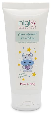 Nigì Bio Boutique - Crema viso e corpo neonati e bambini, nutriente - Crema biologica certificata