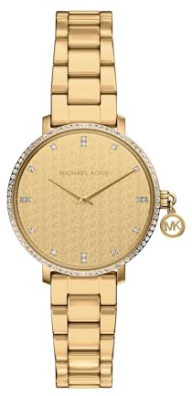 Michael Kors Pyper MK7572 - Reloj de Acero Inoxidable en Tono Dorado de 32 mm para Mujer