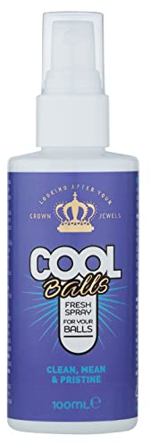 Coola bollar färsk spray 100 ml ny present till män med kylande och fräsch spray för dina privata områden