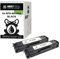 Angry Frog 2X Toner Kompatibel W1106a BK für HP Laser 107A 107W 135ag 137fwg 138w