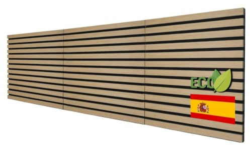 Agalet 3 Piezas Componen 1 Cabecero de Cama + 12 Tornillos | Cabecero Cama con 2 Posiciones de instalacion | Cabecero Listones Madera | Cabeceros de Madera | Color Tinte Blanco