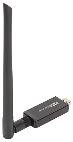 Asixxsix Adaptador WiFi de Interfaz USB 3.0 de Doble Banda de 1200M Tarjeta de Red Inalámbrica para, Señal Estable de Alta Velocidad para Compartir WiFi para Usuarios de Computadoras de Escritorio