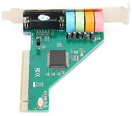 PCI Sound Card Channel 4.1 for Cuter Desktop Internal Karte Stereo Surround CMI8738 Multifunctional Accessory for Home Use