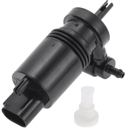 X AUTOHAUX Windshield Washer Pump with Grommet Windshield Washer Fluid Pump Fit for Dodge Durango for Jeep Compass Windshield Wiper Pump No.5179153AC - Pack of 1