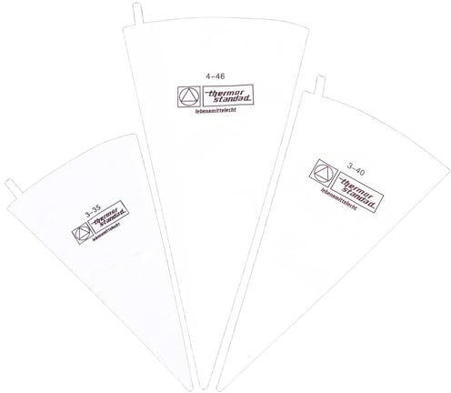 3 sac à poche riutilizzabili in cotone per pasticceria fai da te, strumento per decorare torte, torte, biscotti