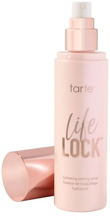 Tarte Life Lock Feuchtigkeitsspendender Make-up Fixierspray, 100 ml, Rosa
