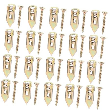 Ciieeo 1 Ensemble Chevilles Auto Perceuses pour Cloisons Sèches Lot de Vis pour Fixations de Plafond Décoration Robustes Faciles à Installer