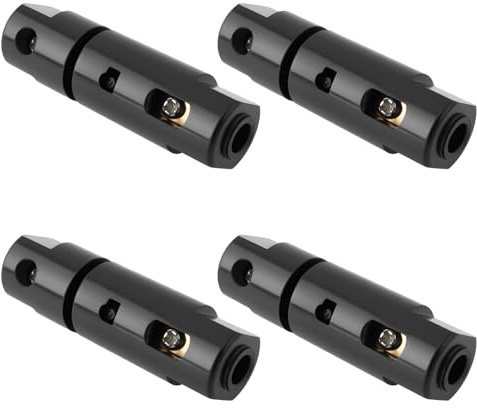 ECSiNG Lot de 4 Porte-fusibles à Baïonnette en Ligne 16 A Fusibles en Céramique pour Circuits Automobiles Et équipements Industriels