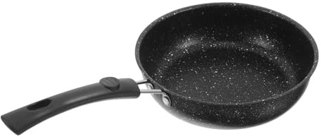 SHOWERORO Sartén Maifan Piedra Antiadherente para Huevos y Filetes para Cocina Inducción Cocción Rápida Apartamentos Pequeños Acero Inoxidable Humo y Menor Aceite