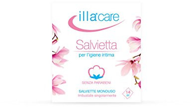 Illa Care Salviette intime, confezione 14