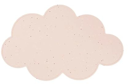 Done by Deer 1049641 Tischset Silikon - Wolke Confetti rosa