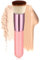 GlasFlength Pinceau Fond de Teint Fluide Contouring, Pinceau Maquillage Grand Pinceau de maquillage Professionnel Kabuki Parfait pour Mélange Liquide Crème ou Poudre Cosmétique pour femme (Rose)