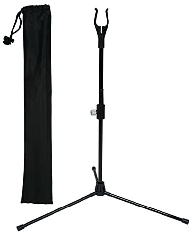 longbowmaker Leichter Bogenständer Recurve Bogen (SCHWARZ)