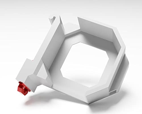 LED TRADING Unterputz Wanddimmer, 1 Kanal für 230V LED mit Taster-Anschluss Phasenabschnitt-Steuerung für dimmbare Lampen, Trafos & Leuchten mit oder ohne Neutralleiter Anschluss (Hutschienen Halter)