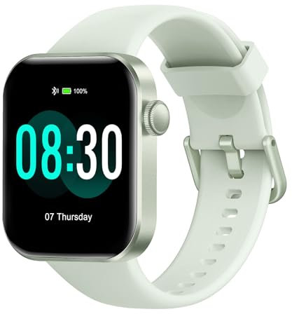 Smart Watch for Women Men Answer/Make Call,1.85HD Screen Fitness tracker with Step Counter,140+ Sport Modes Smartwatch with Heart Rate Sleep Monitor,IP68 Waterproof Activity Tracker for Android iOS