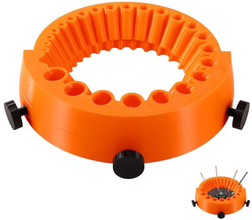 Gosknor Drill Bit Sharpener, Giant Blade Angle Grinder 2mm to 13 mm Drill Bit Sharpener Tool with 3 Screws Attachment for 125 mm Angle Grinder