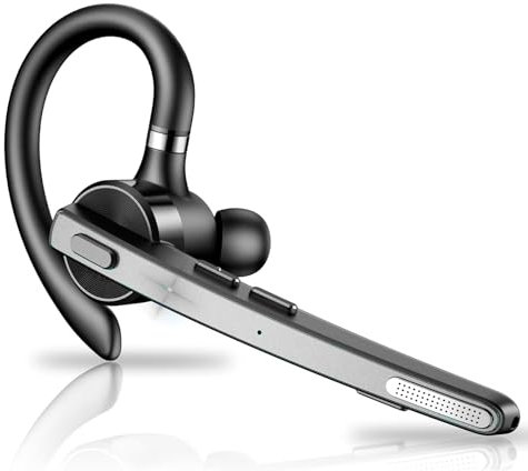 Thunelec Bluetooth Headset V5.3, Wireless Freisprech Telefon mit CVC 8.0/ENC Dual Mic, APTX