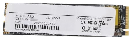 Domary NGFF M.2 SSD 1 TB Intern Solid State-enhet med Lässkrivhastighet på Upp Till 520 MB/s för Bärbar Bärbar Dator Stationär PC Ultrabook