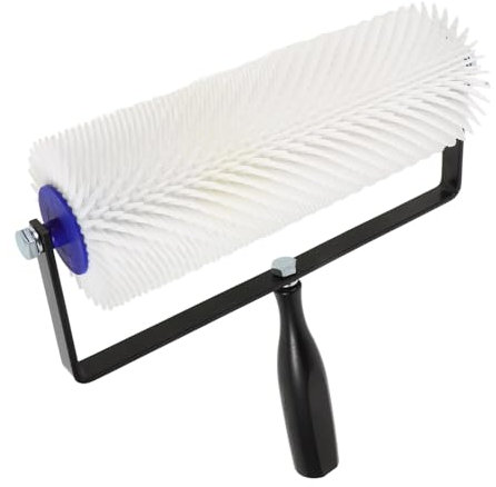 jojofuny Peinture à Pointes Pour Enlever De Auto-nivelant De Outil De Défoamage Pour Sol Ciment