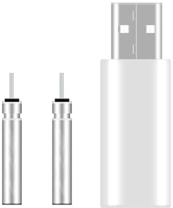 Wiederaufladbarer Angelschwimmer CR-425 Float Akku, USB-Ladegerät, beleuchtet, elektronisch, LED-Akku, wiederaufladbar, für Angelschwimmer, Schwimmer, LED-Zubehör